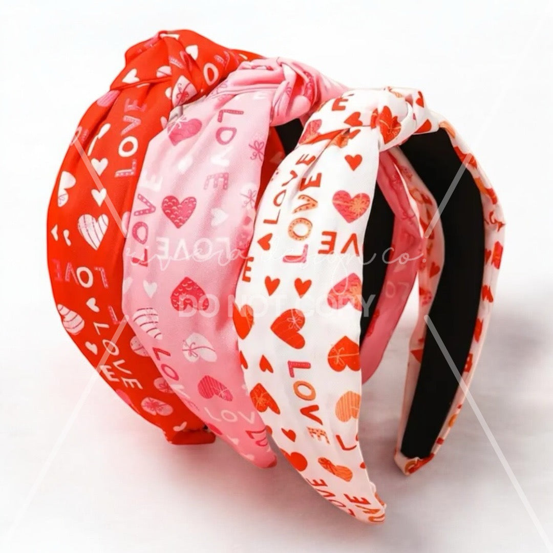 ✨ Valentine’s Day Knot Headbands ✨