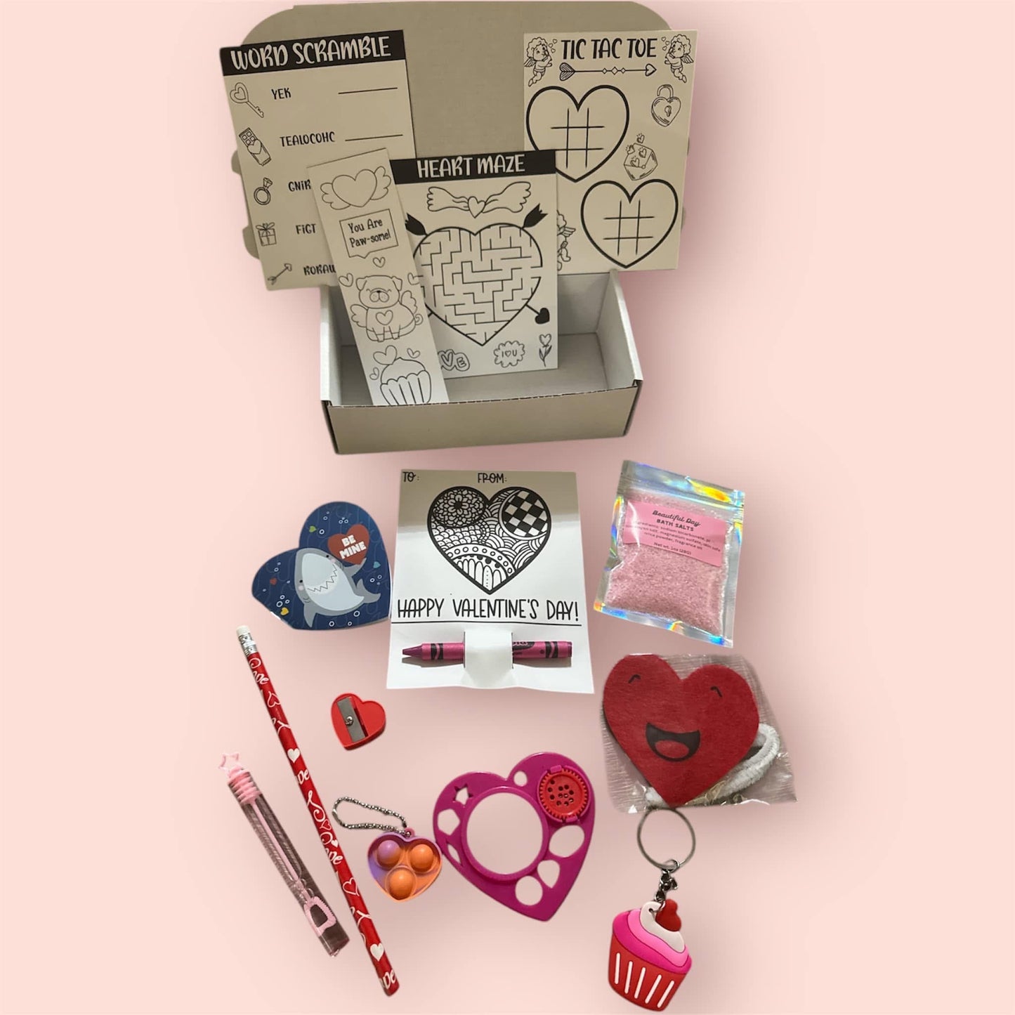 Kids Valentines Day Boxes - RTS