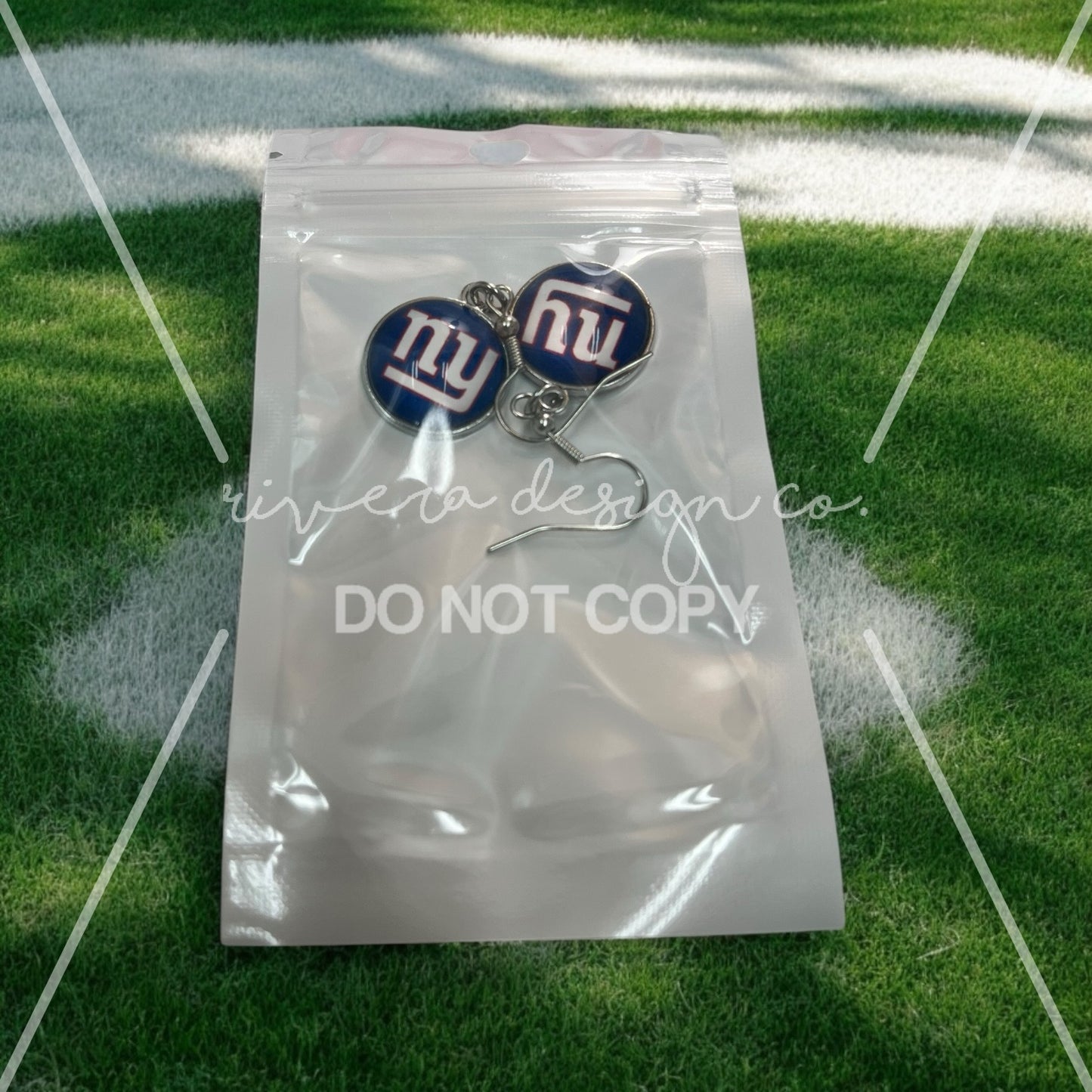 New York Giants Earrings - RTS