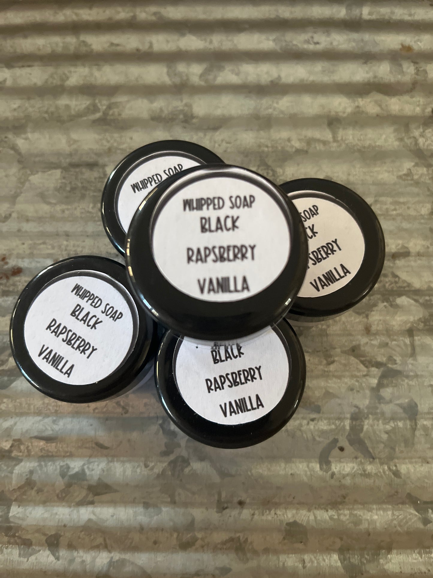 Whipped Soap Black Raspberry Vanilla - Sample Size - RTS