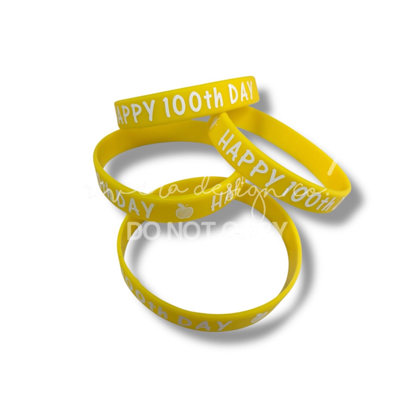 Happy 100th Day Bracelets - RTS