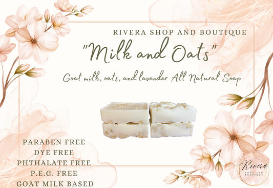 Milk and Oats All Natural Soap