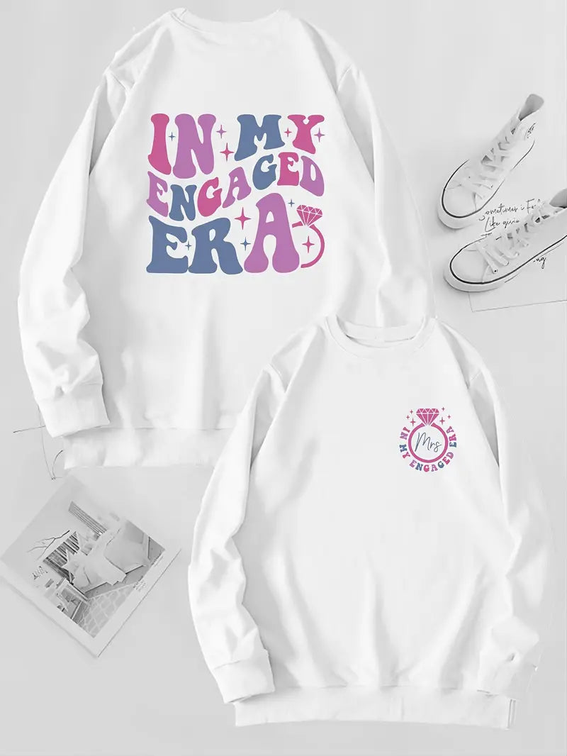 Womens "In My Engaged Era" Sweatshirt