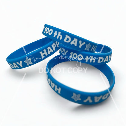 Happy 100th Day Bracelets - RTS