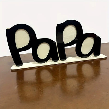 Fathers Day "Papa" And "Dad" Picture Frame