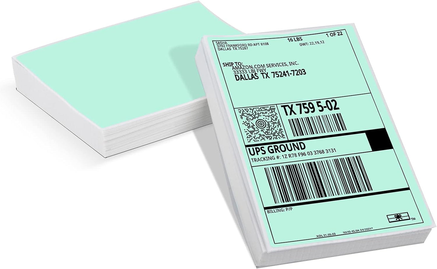 Business Special Delivery - CUSTOM - Packaging Insert Thermal Label - 4x6