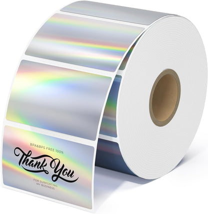 Thermal Printer Labels  - Small Business Supplies, Packaging Stickers - Easter Sticker "Egg-specting Something" -  2.25x1.25
