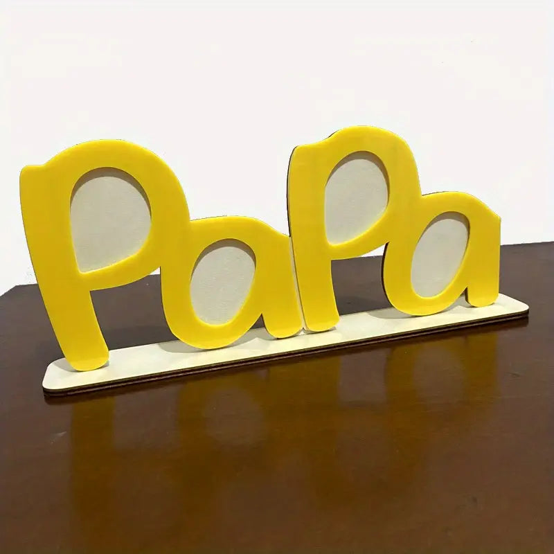 Fathers Day "Papa" And "Dad" Picture Frame