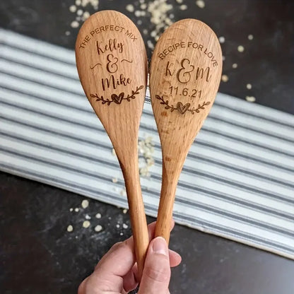 Personalized Custom Wooden Spoon "The Perfect Mix"