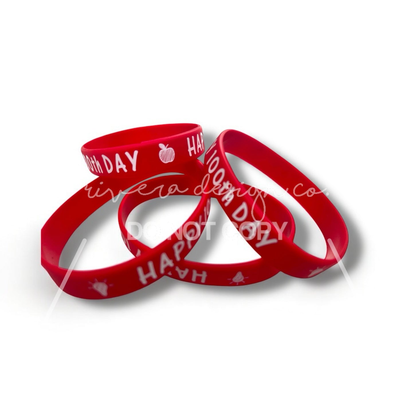 Happy 100th Day Bracelets - RTS