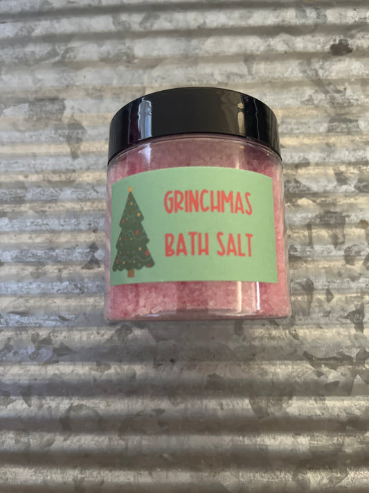 Grinchmas Bath Salts - 4 oz - RTS