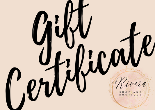Rivera Shop and Boutique Gift Card