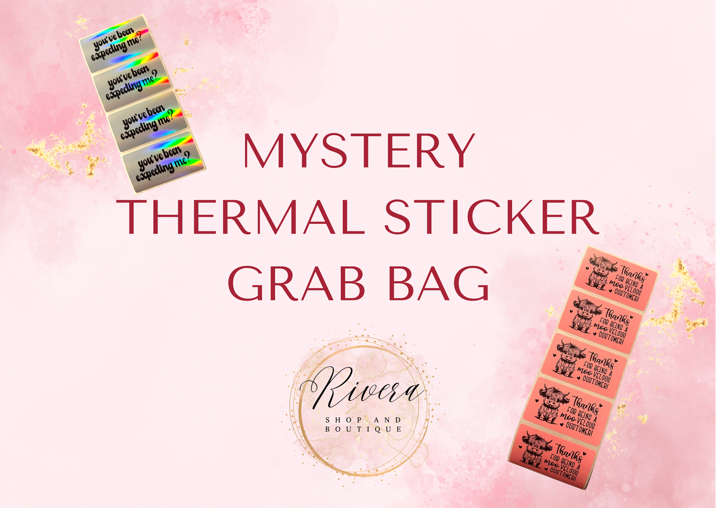 Mystery Sticker Grab Bag (Thermals)
