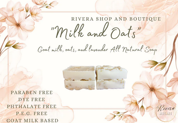 Milk and Oats Soap Sample - (Package Fillers)
