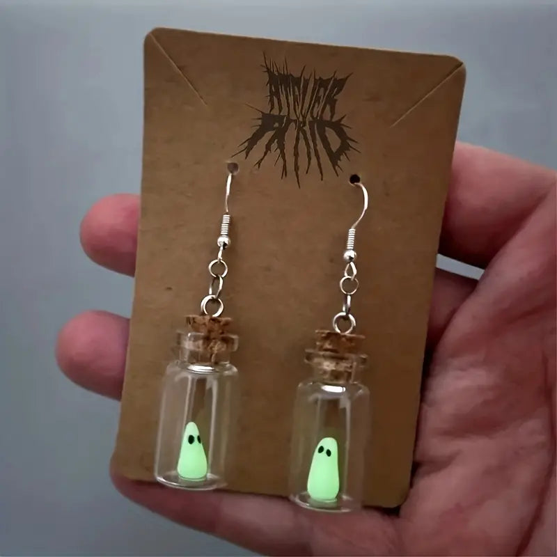 Glowing Ghost Earings