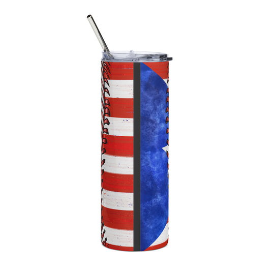 Stainless steel tumbler - PR BASEBALL