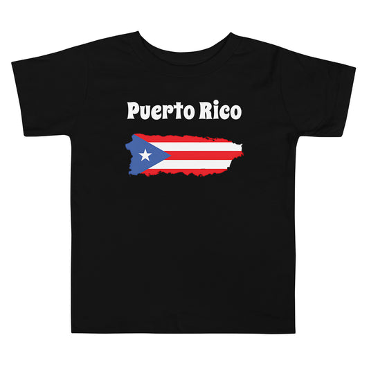 Toddler Short Sleeve Tee - PR FLAG