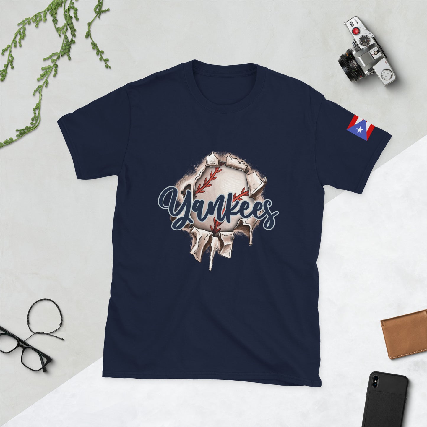 Short-Sleeve Unisex T-Shirt - YANKEES PR