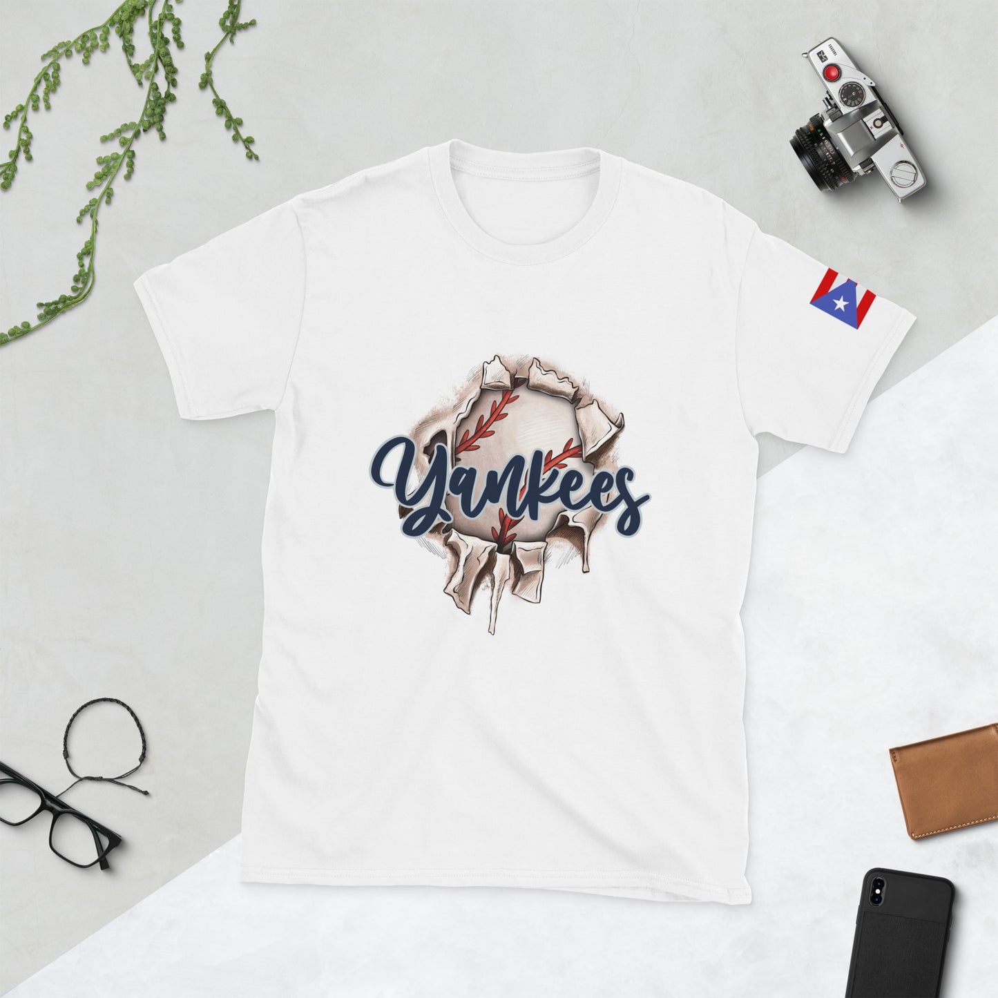 Short-Sleeve Unisex T-Shirt - YANKEES PR