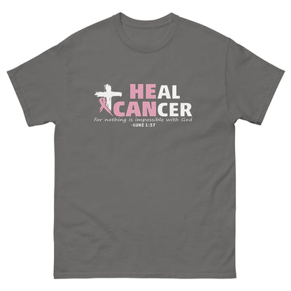 Unisex classic tee - He Can Breast Cancer Shirt