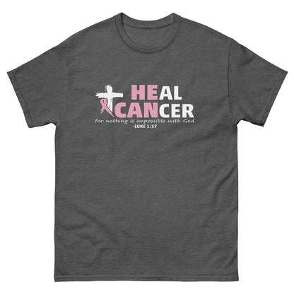 Unisex classic tee - He Can Breast Cancer Shirt