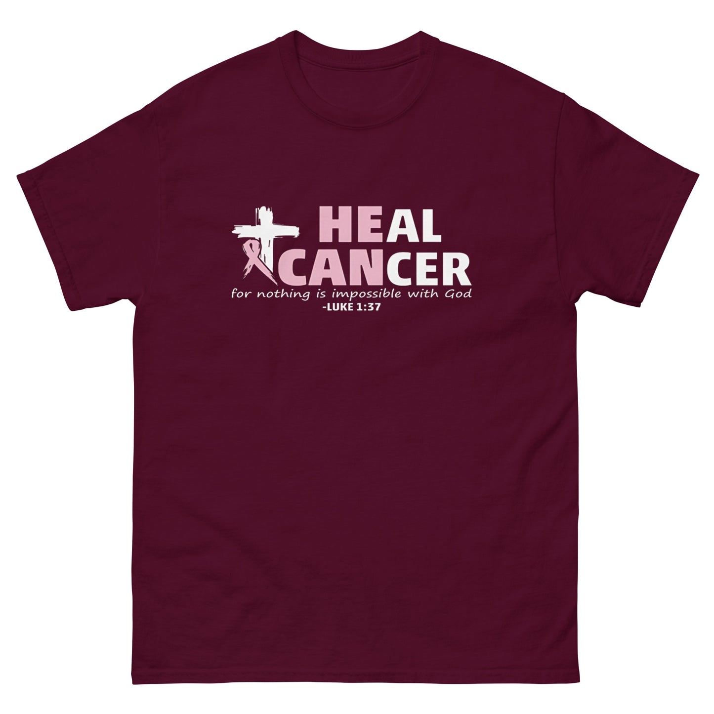 Unisex classic tee - He Can Breast Cancer Shirt