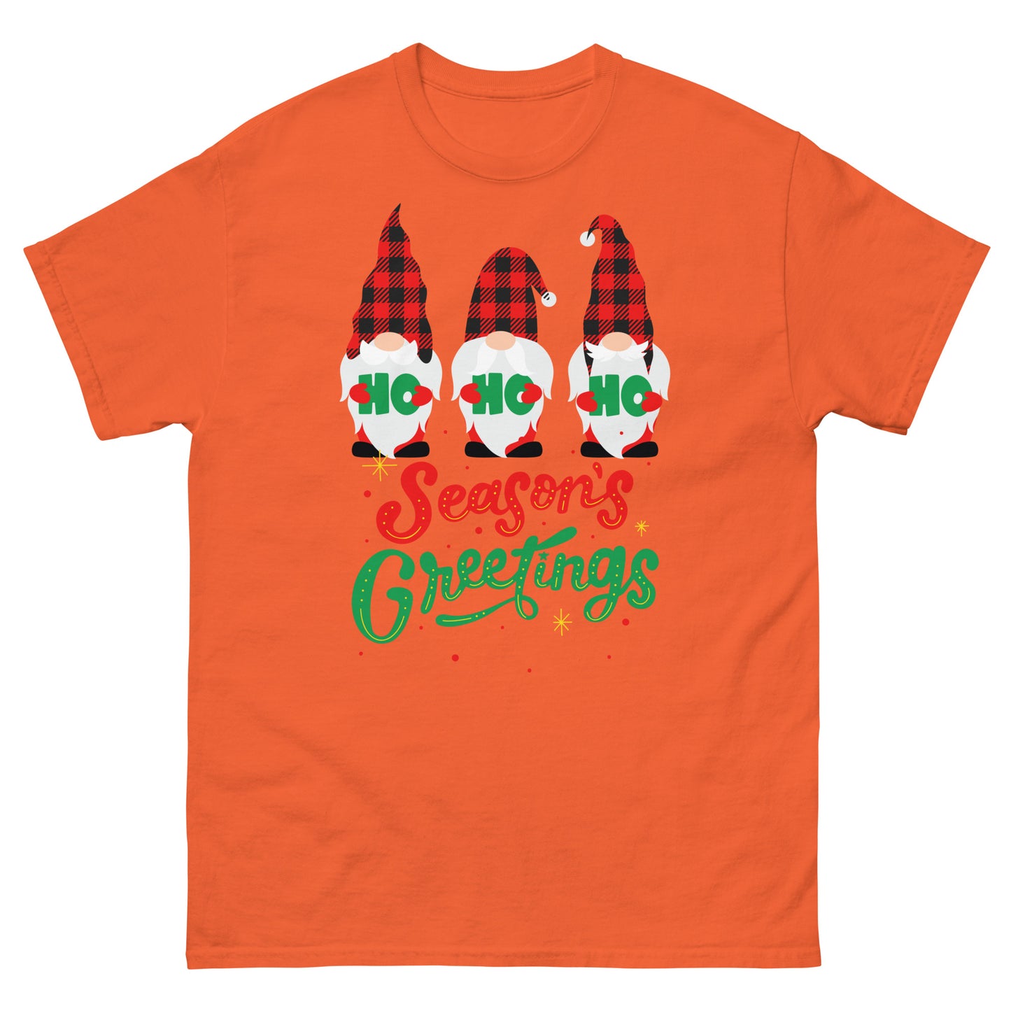 Unisex classic tee - Gnome Season Greetings