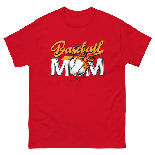 Unisex classic tee - BASEBALL MOM