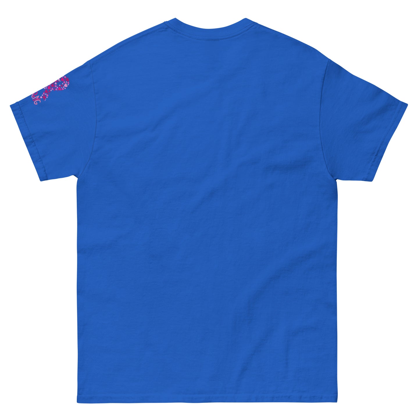 Unisex classic tee - Breast Cancer Warrior with Sleeve Design