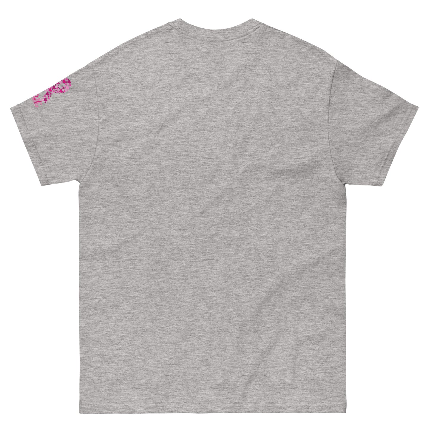 Unisex classic tee - Breast Cancer Warrior with Sleeve Design