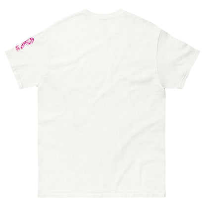 Unisex classic tee - Breast Cancer Warrior with Sleeve Design