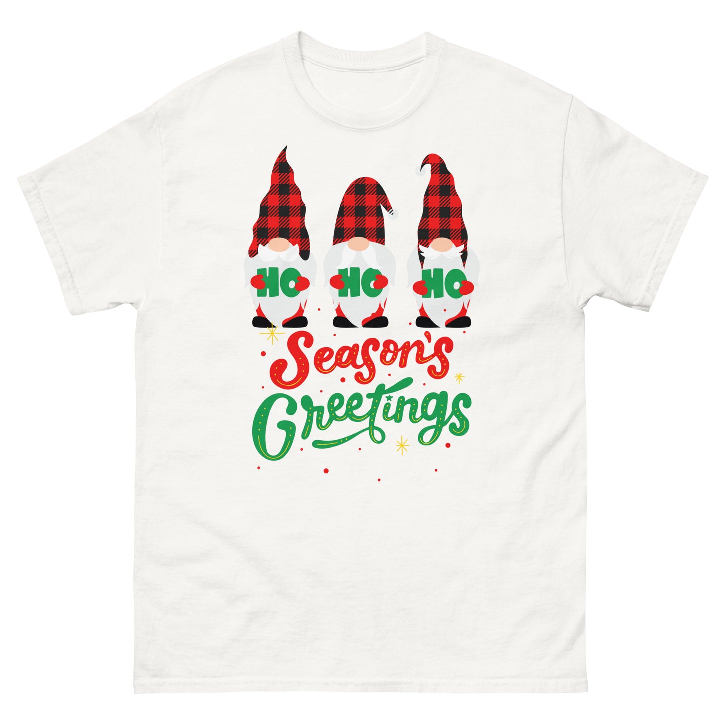 Unisex classic tee - Gnome Season Greetings