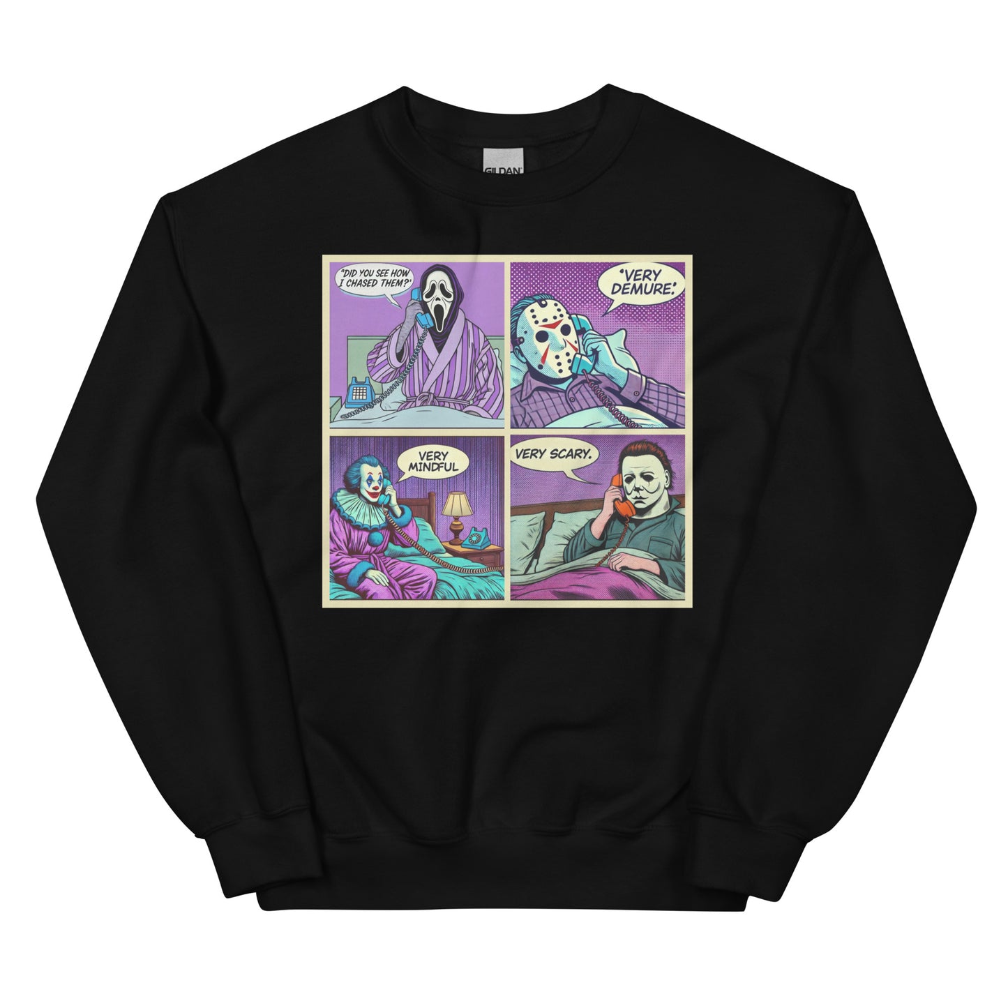 Unisex Sweatshirt - Very Scary Comic