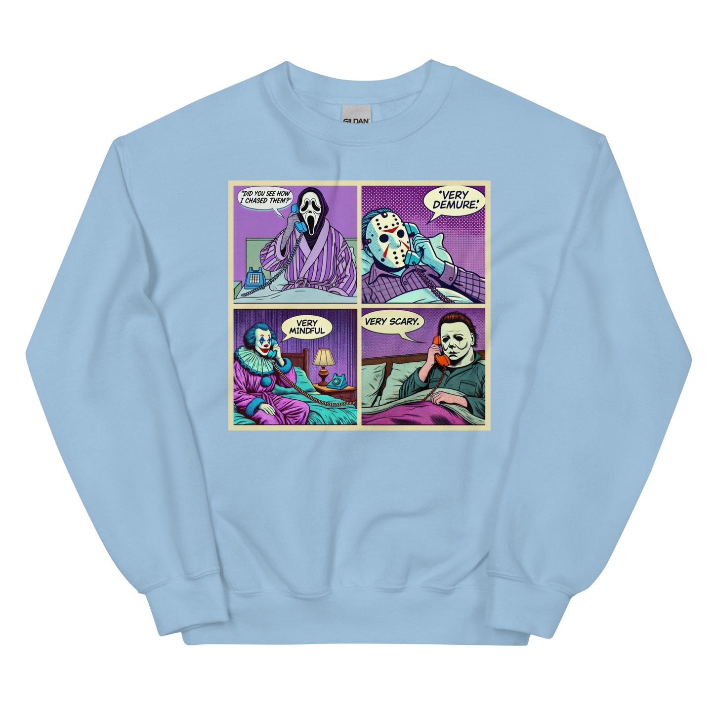 Unisex Sweatshirt - Very Scary Comic