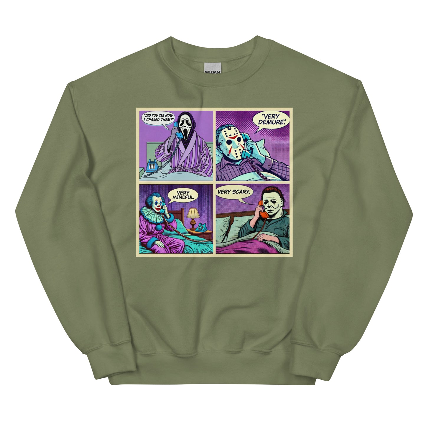 Unisex Sweatshirt - Very Scary Comic