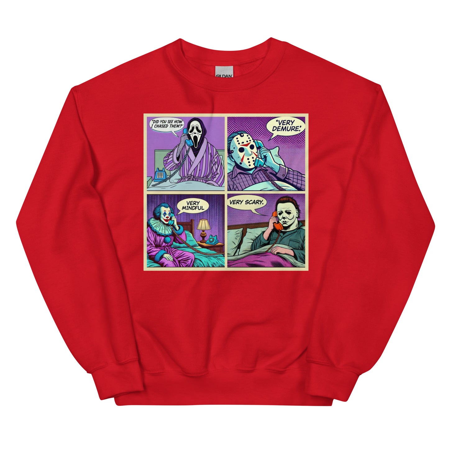 Unisex Sweatshirt - Very Scary Comic