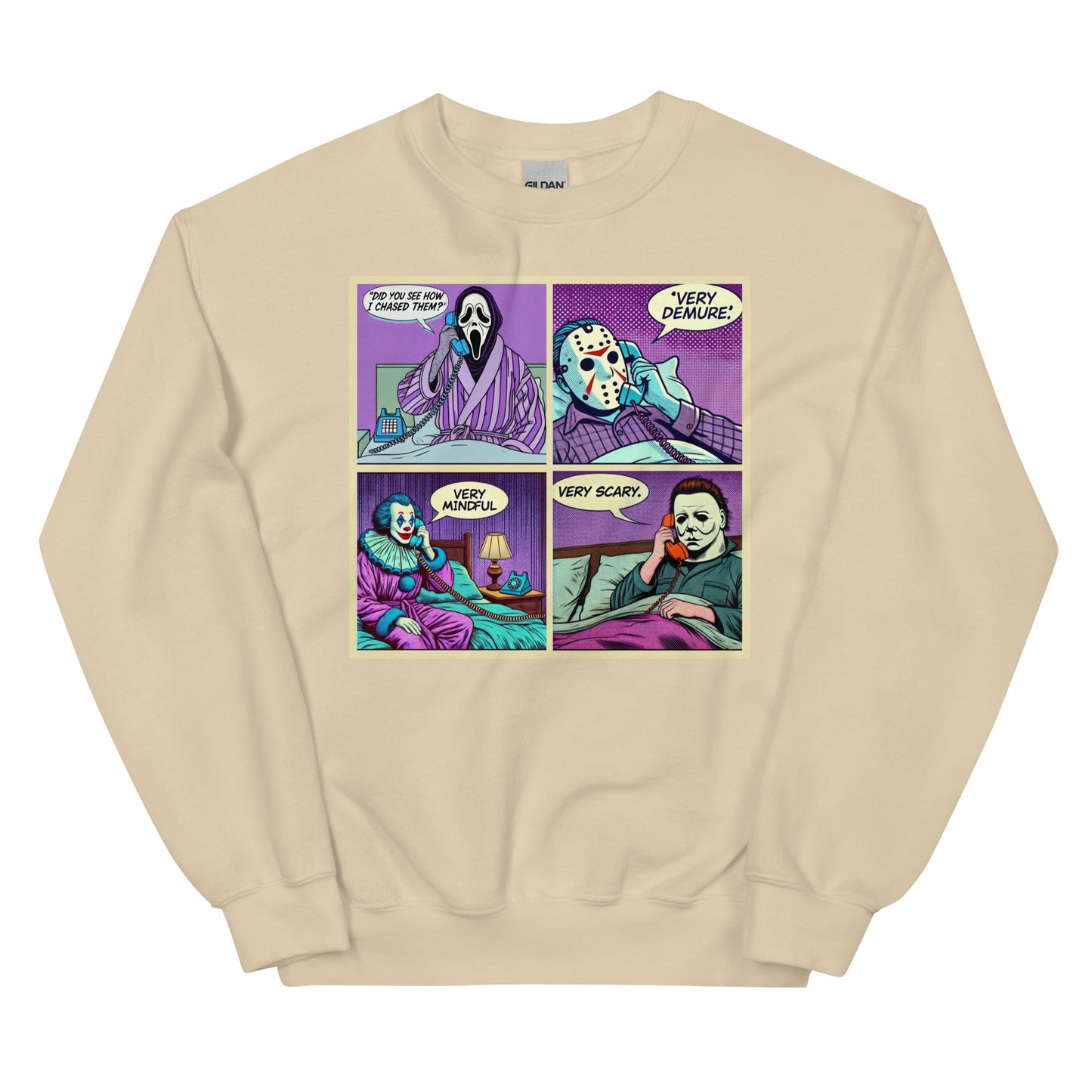 Unisex Sweatshirt - Very Scary Comic