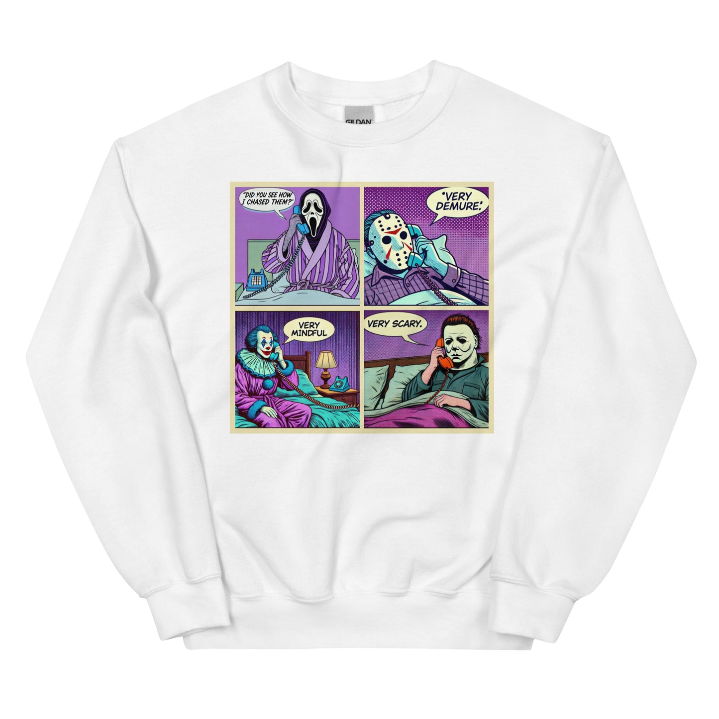 Unisex Sweatshirt - Very Scary Comic