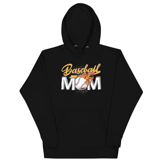 Unisex Hoodie - Baseball Mom